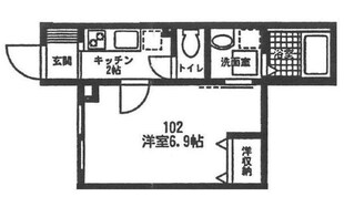 グランパルクの物件間取画像